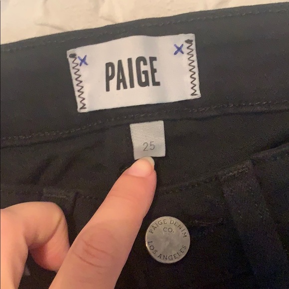 Paige black skinny jeans - Picture 2 of 3